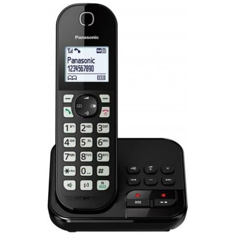 Telefono Cordless Panasonic Con Ab Kx-tgc460 - Nero - Foto 1
