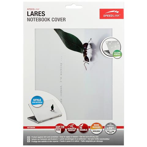 Lares Notebook Cover, Multicolore, 15" laptops, 330 x 230 x 0 mm - Foto 2