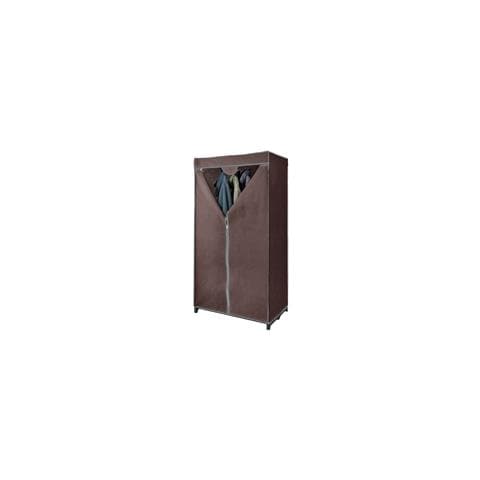 Domopak - Armadio Appendiabiti In Tnt 75x50x145 Cm Marrone - Foto 2