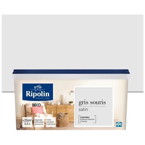 All Pieces Wall Paint - Satin Mouse Grey, 2.5l - Foto 1