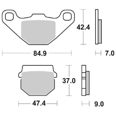 Pastiglie Freno 101hf - Foto 1