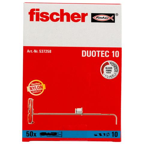 537258 ancoraggio a vite e tassello 50 pz Kit di viti e tasselli a muro 50 mm - Foto 2