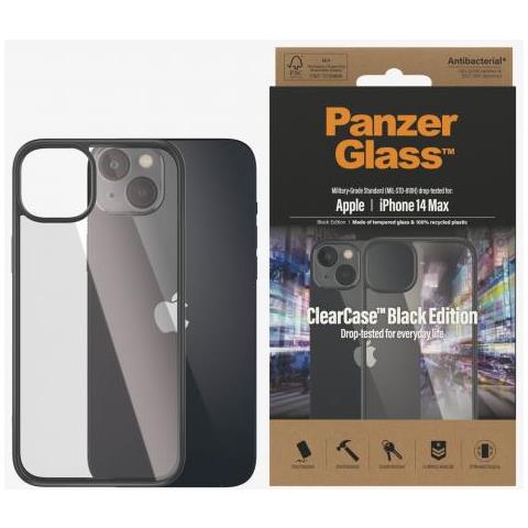 Clearcase Custodia Per Cellulare 17 Cm (6.7"") Cover Nero, Trasparente - Foto 3