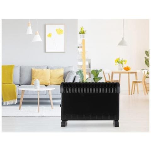 DO7350CH stufetta elettrica Interno Nero 2000 W Stufa elettrica a convezione - Foto 10