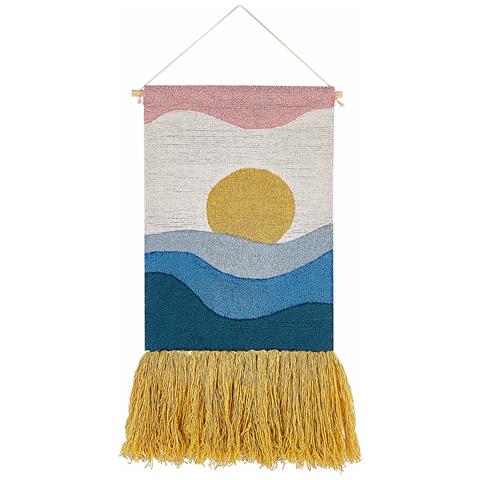 Decorazione Da Parete Cotone Multicolore 45 X 90 Cm Hasilpur - Foto 2