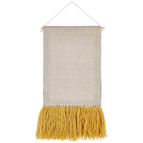 Decorazione Da Parete Cotone Multicolore 45 X 90 Cm Hasilpur - Foto 6