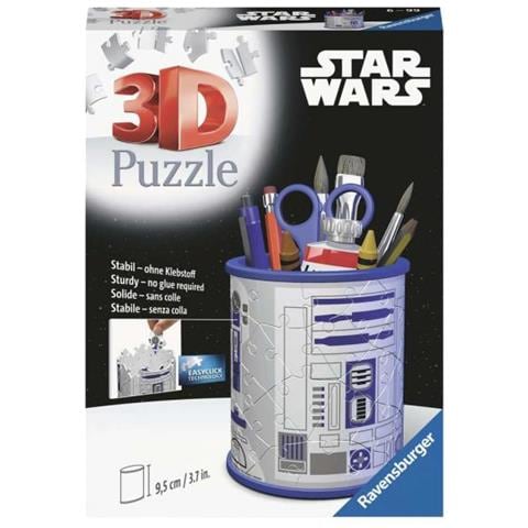 Puzzle Ravensburger 11554 3d Portapenne R2d2 Star Wars - Foto 1