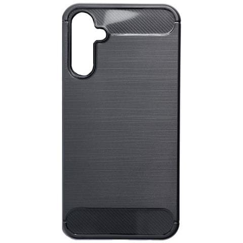 Custodia B-case Tpu Silicone Cover Case Per Samsung Galaxy A15 4g 5g Carbon Metal Black - Foto 2