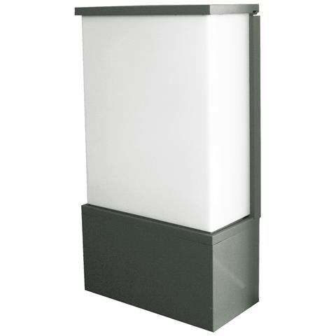 Lanterna A Muro Per Esterno In Alluminio Nero Falò Garden Deluxe Collection - Foto 1