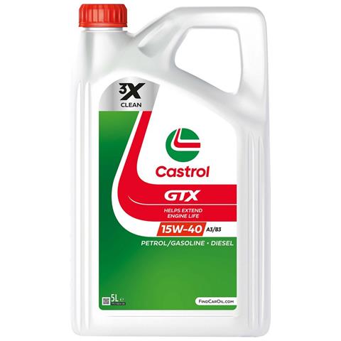 Olio Lubrificante Sintetico Motore Auto Gtx 15w40 4l Oil - Foto 1
