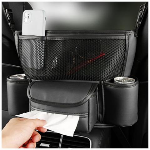 Borsa Portaoggetti Universale Per Il Controllo Centrale Dell'auto Black - Foto 2