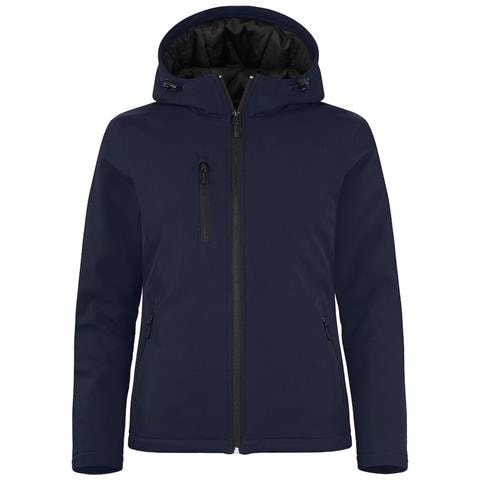Padded Hoody Softshell Ladies Blu Scuro Xs - Foto 1
