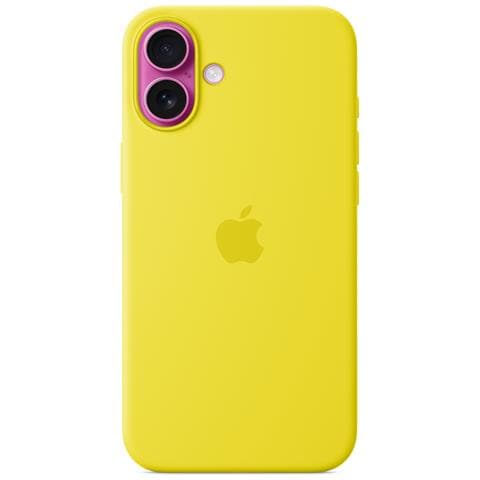Custodia MagSafe in silicone per iPhone 16 Plus - Giallo carambola - Foto 4