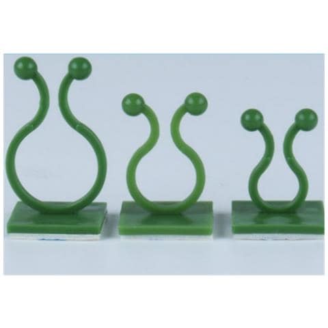 10 Pezzi Piccoli Clip Per Piante Rampicanti, Clip Adesive Da Parete Per Viti  S - Foto 2