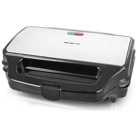 ST-109562.17 tostiera 900 W Nero, Argento - Foto 1