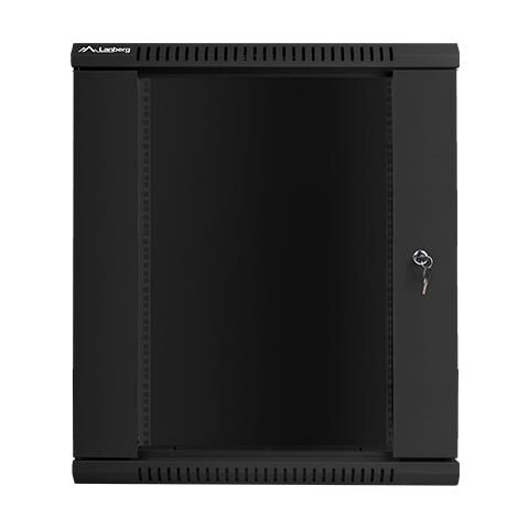 Lanberg WF01-6415-10B, Da parete, 15U, 60 kg, Lucchetti, 24 kg, Nero - Foto 1