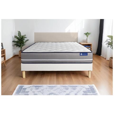 Kit Rete E Materasso Actiflex Pur 120x190cm - Spessore : 20cm - Molle Insacchettate - Rigido - Foto 1
