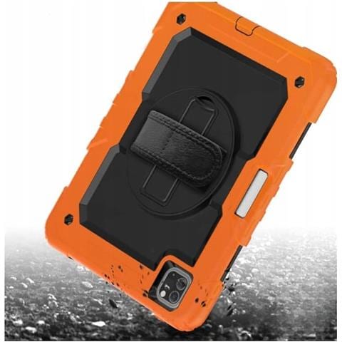 Custodia Per Ipad Air 5/air 4/pro 11 Con Supporto E Tracolla Arancione - Foto 2