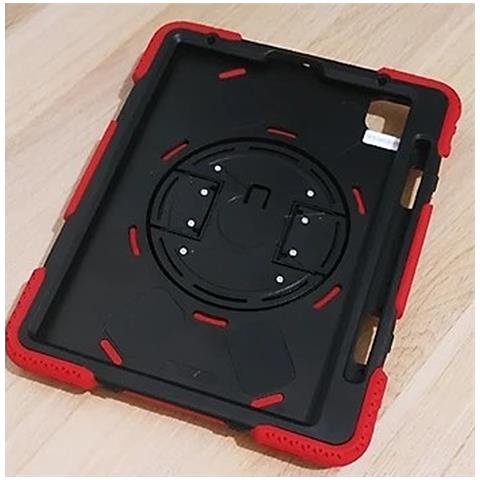 Custodia Per Ipad Pro 12.9” Con Supporto E Alloggiamento Per Stilo Rosso - Foto 4