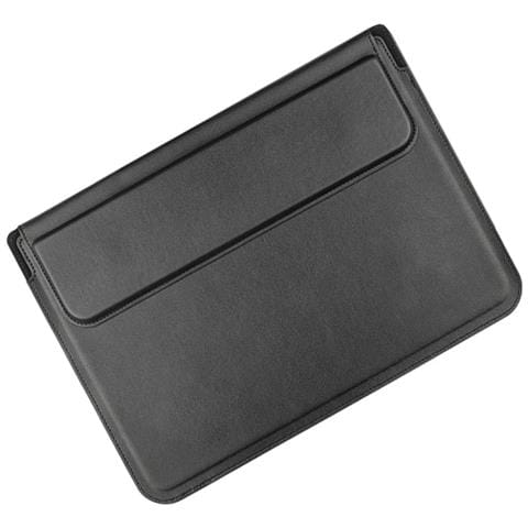 Custodia In Pelle Per Laptop 15/16 Pollici Compatibile Con Macbook, Dell, Lenovo - Custodia Protettiva Multifunzionale Black - Foto 2