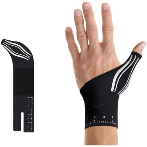 Tutore Per Pollice Leggero Unisex - Supporto Per Polso - Mano Sinistra - Nero Black Mano Sinistra - Foto 1