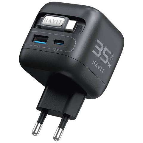 UC250 A-EU Caricabatterie per dispositivi mobili Lettore e-book, Cuffie, Telefono cellulare, Altoparlante portatile, Orologio intelligente, Telefono Nero Carica wireless Ricarica rapida Interno - Foto 5