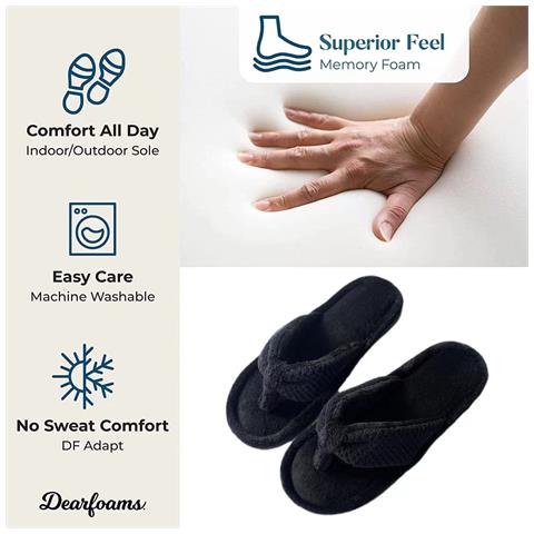 Ciabatte radito Con Memory Foam E Suola In Legno Di Ananas - Traspiranti E Confortevoli Per Interni Black - Foto 2