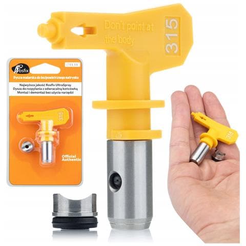 Ugello Di Spruzzatura Ultra Spray Modello 315 - Alta Qualità E Durata | Larghezza 15 Cm | Compatibile Con Graco, Titan, Wagner - Foto 1