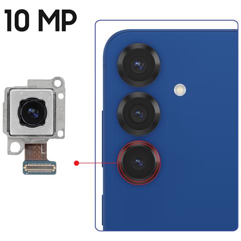 Fotocamera Posteriore Teleobiettivo Da 10mp Per Samsung Galaxy S25 Plus Pezzo Compatibile - Foto 2
