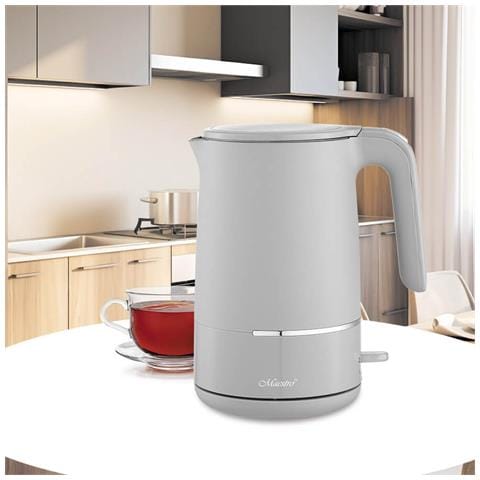 Mr-037 Bollitore Elettrico 1,7 L 1800 W Grigio - Foto 1