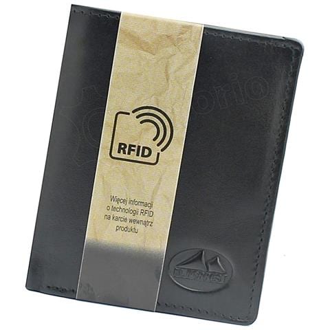 El Forrest Portafoglio Verticale In Pelle Per Carte E Documenti Con Protezione Rfid - Su Ordinazione - Foto 1