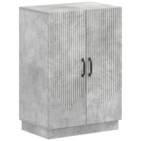 Mobile per scarpe HOORN 59,5 x 39,5 x 87 cm Grigio Cemento - Foto 1