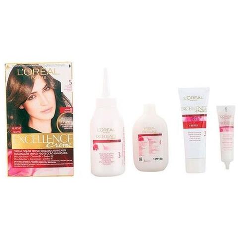 Tintura Permanente Excellence Castano Chiaro - Foto 2