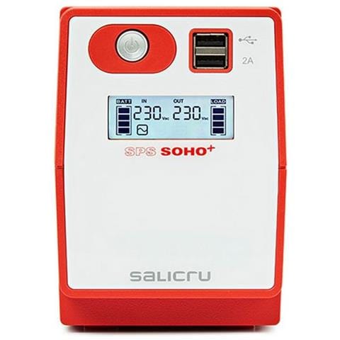 Gruppo di continuità (UPS) line-interactive da 500 VA con doppio caricatore USB - Foto 2