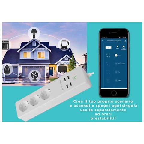 Multipresa Intelligente Wi-fi 16a Schuko + Usb - Foto 4