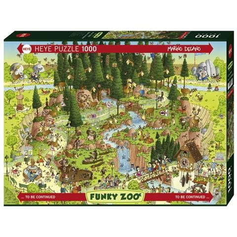 HEY29638 Puzzle 1000 Pezzi - Habitat della Foresta Nera - Foto 1