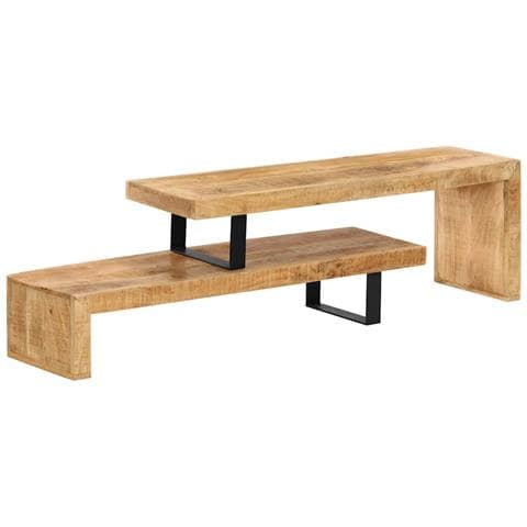 Mobile Porta TV in Legno Massello di Mango - Foto 1