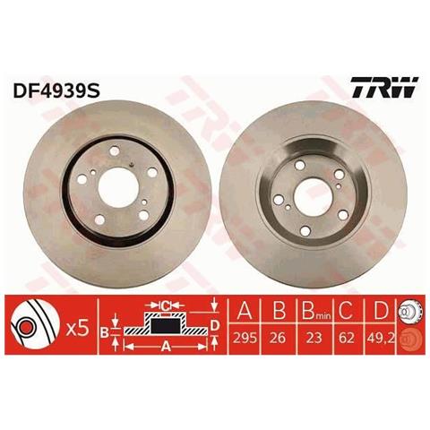 Disco Freno Df4939s Unitai - Foto 1
