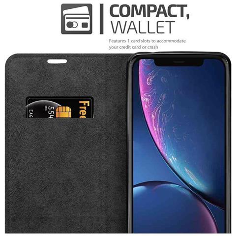Custodia Compatibile Con Apple Iphone 11 Pro Max (xi Pro Max) In Rosso Mela - Coperchio Protettiva Con Chiusura Magnetica, Funzione Stand E Tasca Per Le Carte - Foto 5