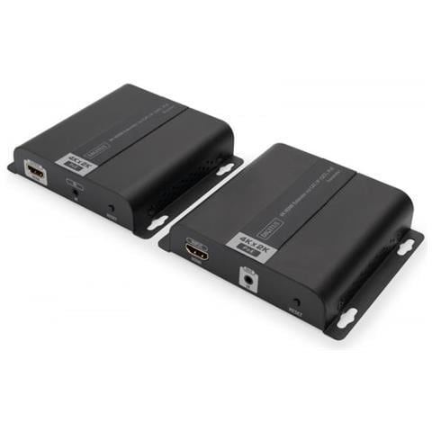 4k Hdmi Extender Set Over Ip/cat 5 - 6 (120 M) Complete Poe Powered - Uhd 4k@30hz - Foto 1
