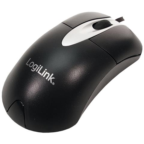 Mouse optical USB, USB, Ottico, 800 DPI, Nero, 1,5m - Foto 3