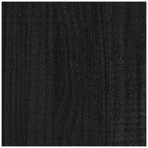 Fioriere Da Giardino 2 Pz Nere 70x70x70 Cm In Massello Di Pino - Foto 8