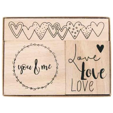 Kit Di 3 Buffer Di Legno 'cher' - Foto 1