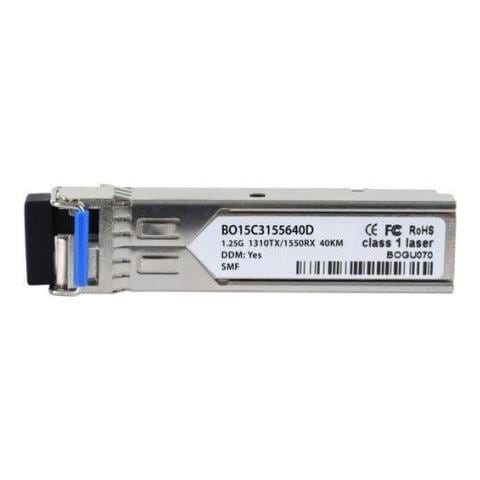 Sfp-bxu35-40km-de-bo Modulo Del Ricetrasmettitore Di Rete Fibra Ottica 1250 Mbit /s - Foto 1