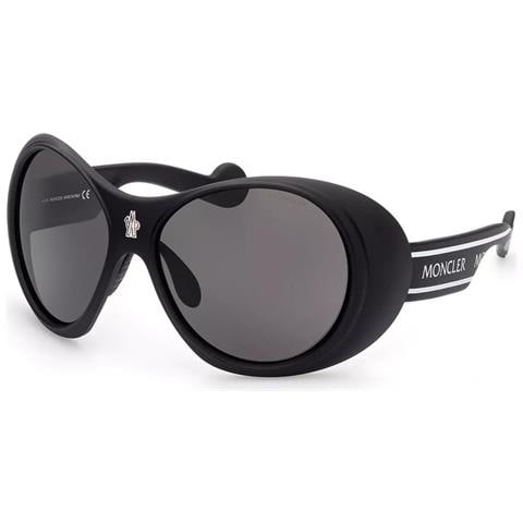 Moncler Sunglasses Mod. Grey Oval Unisex - Foto 1