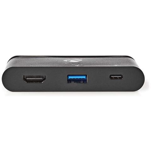 TCARF240BK replicatore di porte e docking station per laptop USB 3.2 Gen 1 (3.1 Gen 1) Type-C Nero - Foto 1