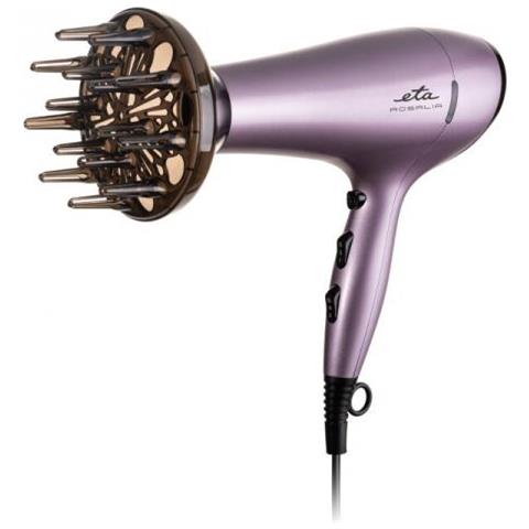 Rosalia Asciuga Capelli 2200 W Nero, Viola - Foto 2