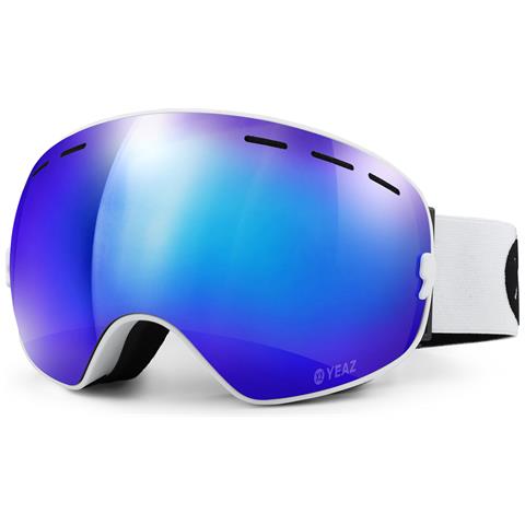 Maschera Xtrm-summit Occhiali Da Sci E Snowboard Con Montatura Blu /nera A Specchio - Foto 1