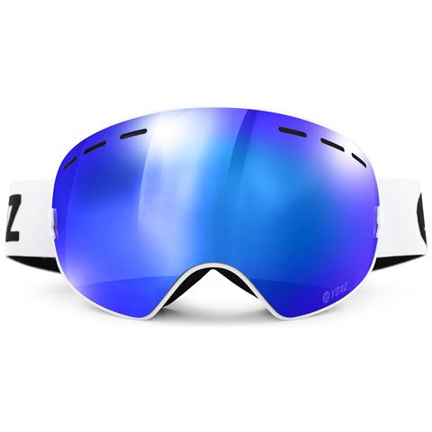Maschera Xtrm-summit Occhiali Da Sci E Snowboard Con Montatura Blu /nera A Specchio - Foto 2