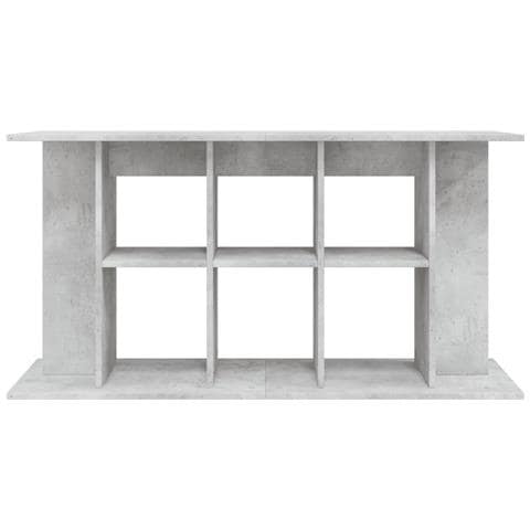Supporto Acquario 120x40x60 Cm Legno Multistrato Grigio Cemento - Foto 2